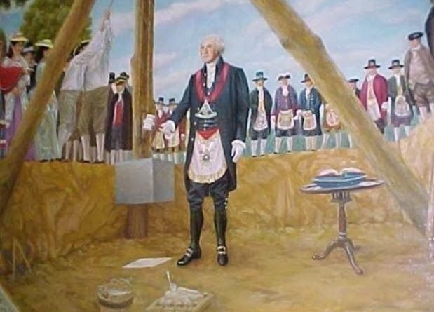 Irmão George Washington foi eleito o primeiro Presidente dos EE.UU.