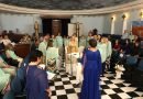 Instalação da Rainha e oficiais gestão 2025-2026, da   Ordem Filhas do Nilo, Shakar Brasil #165.