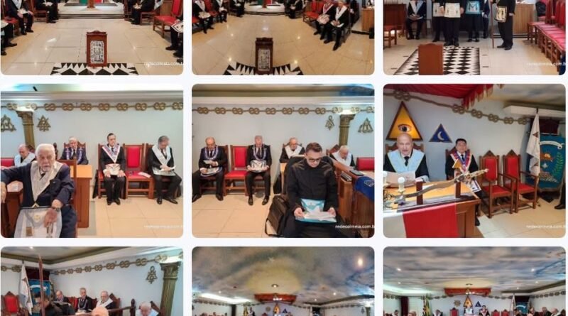 Loja L’Aquila Romana nº 3365, em  PALESTRA MAGNA: “A REDE COLMEIA” EM PAUTA – Oriente de São Paulo/SP.